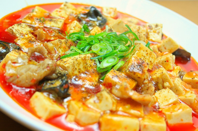 中国山椒のピリ辛麻婆豆腐